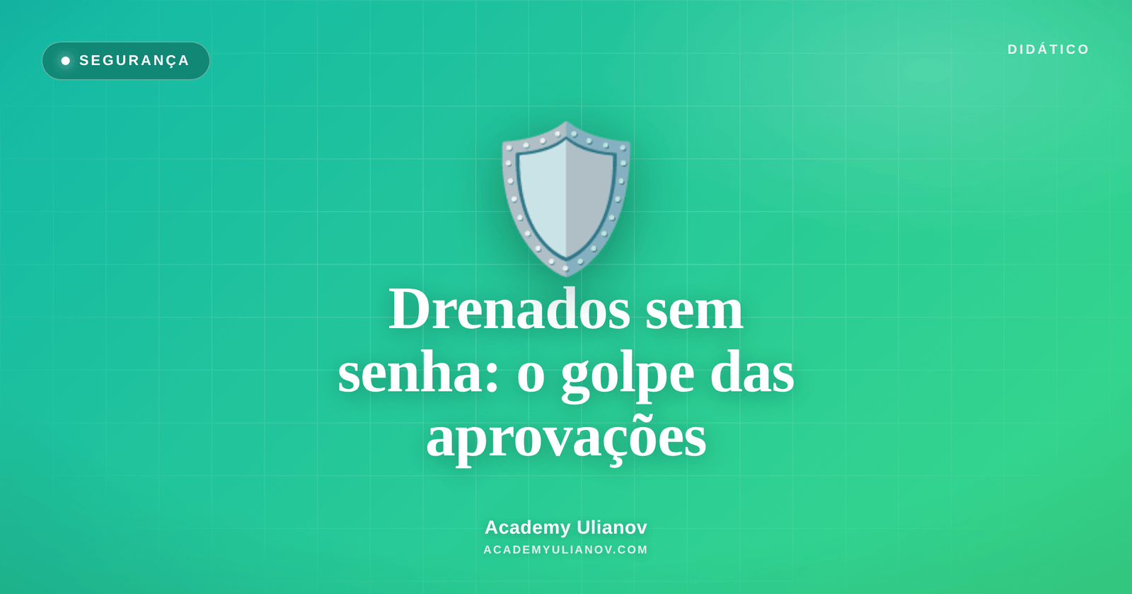 Academy Ulianov — Como esvaziam sua carteira sem saber sua seed phrase