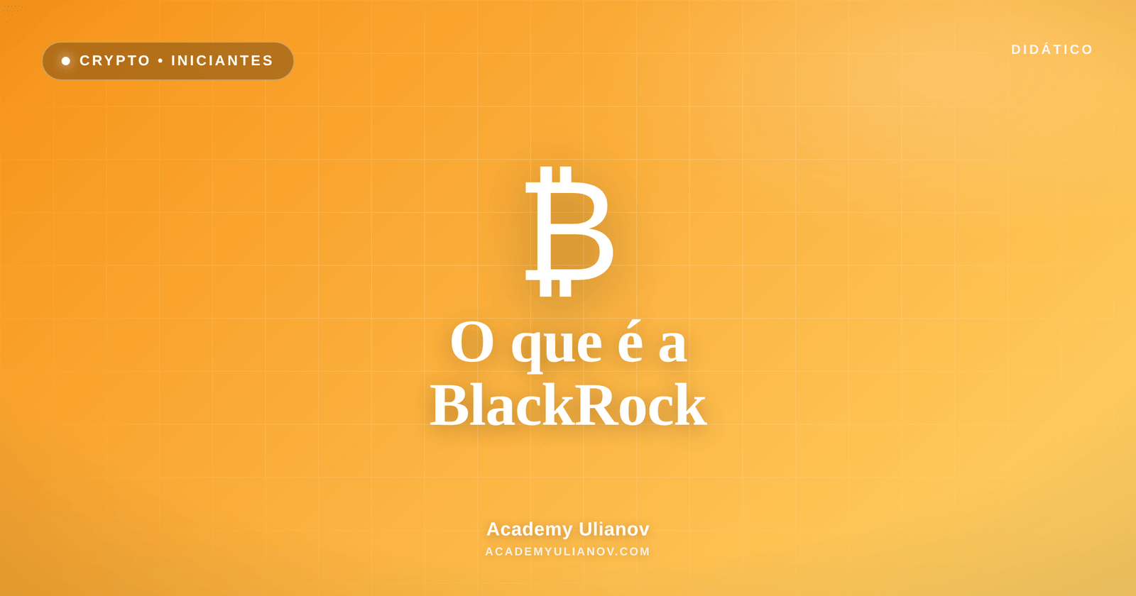 Academy Ulianov — O que é a BlackRock