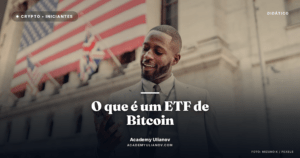 Academy Ulianov — O que é um ETF de Bitcoin — e por que Wall Street comprou a ideia · Foto: Mizuno K / Pexels