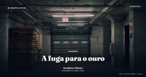 Academy Ulianov — A fuga para o ouro: o dolar perde terreno nas reservas · Foto: Wenxin Dong / Pexels
