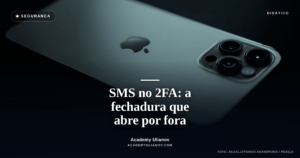 Academy Ulianov — SMS no 2FA: a porta que você deixou aberta · Foto: Akaaljotsingh Anandpuria / Pexels