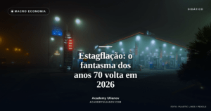 Academy Ulianov — Estagflação: o fantasma dos anos 1970 ronda 2026 · Foto: Plastic Lines / Pexels