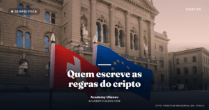 Academy Ulianov — Quem escreve as regras do cripto: Europa x EUA · Foto: Christian Wasserfallen / Pexels