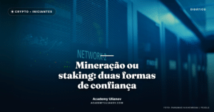 Academy Ulianov — PoW vs. PoS: as duas formas de blindar uma blockchain · Foto: panumas nikhomkhai / Pexels