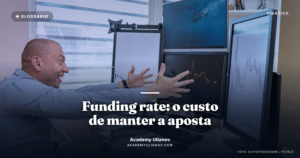 Academy Ulianov — Funding rate: o preço invisível de ficar alavancado · Foto: AlphaTradeZone / Pexels