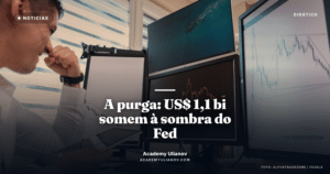 Academy Ulianov — A purga da alavancagem: US$ 1,1 bi somem à sombra do Fed · Foto: AlphaTradeZone / Pexels